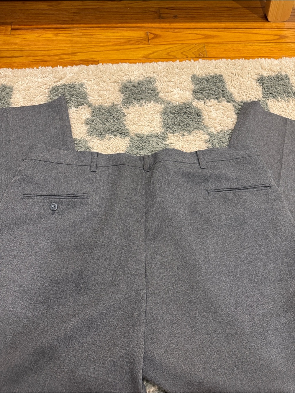 42x30 Alexander Lloyd Men's Gray Dress Pants - Classic Tailored Fit